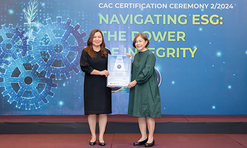  กรุงเทพประกันภัยยึดมั่นองค์กรโปร่งใส รับประกาศนียบัตรรับรองจาก CAC  