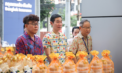 กรุงเทพประกันภัยจัดพิธีทำบุญในโอกาสครบรอบ 78 ปี
