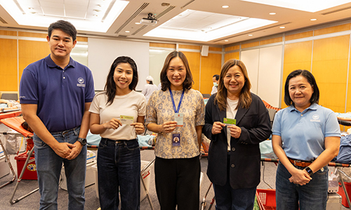  จัดกิจกรรมบริจาคโลหิต อวัยวะและดวงตาอย่างต่อเนื่อง 